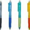 Löschbarer Stift - Clicker transparent (4er Set)